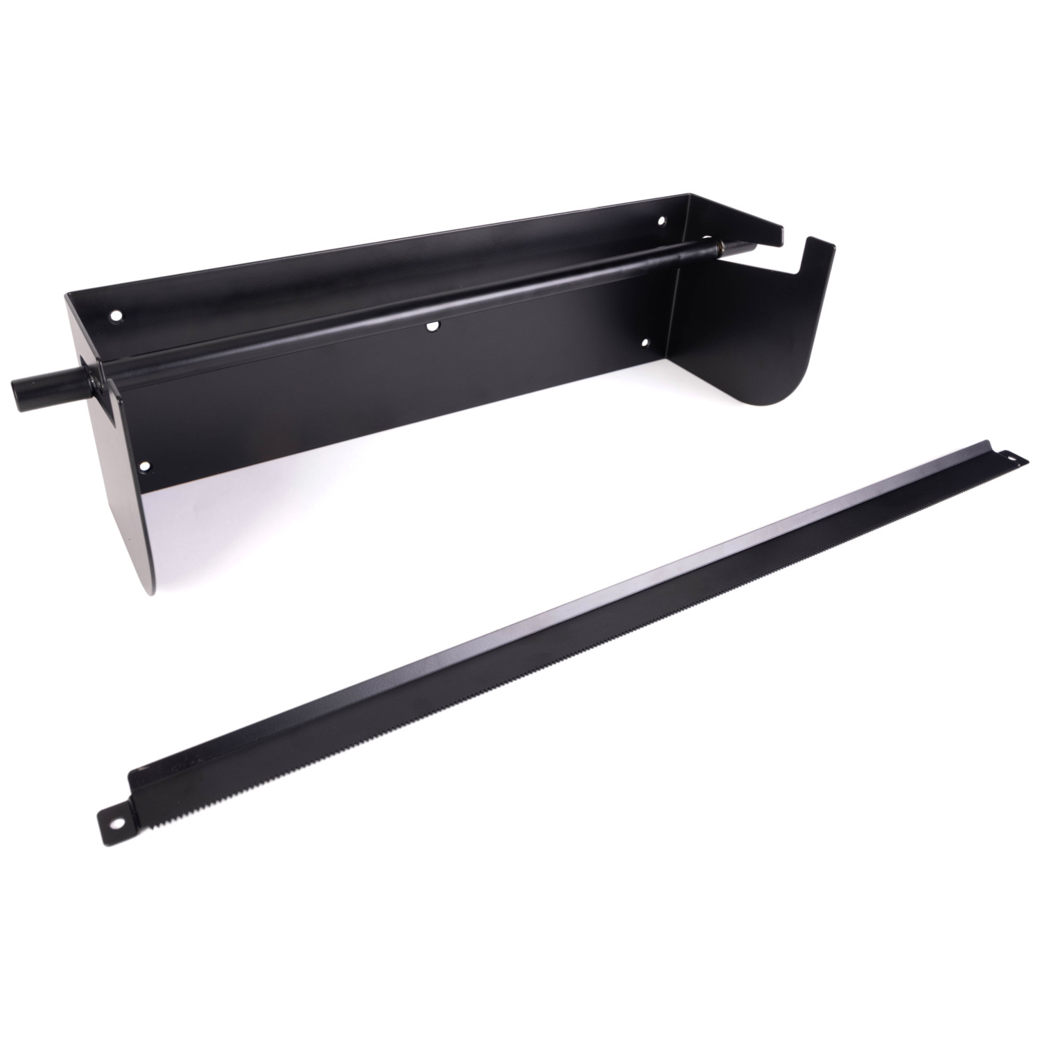 PD-W18 Wall Mounted Kraft Paper Roll Dispenser & Cutter for Rolls up to 18" Wide and 9" in Diameter